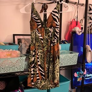 Rue 21 multi-pattern halter top